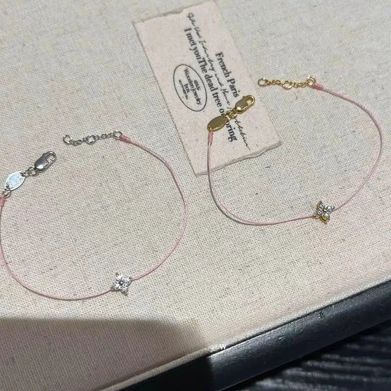 Celesté Blue Twine Bracelet