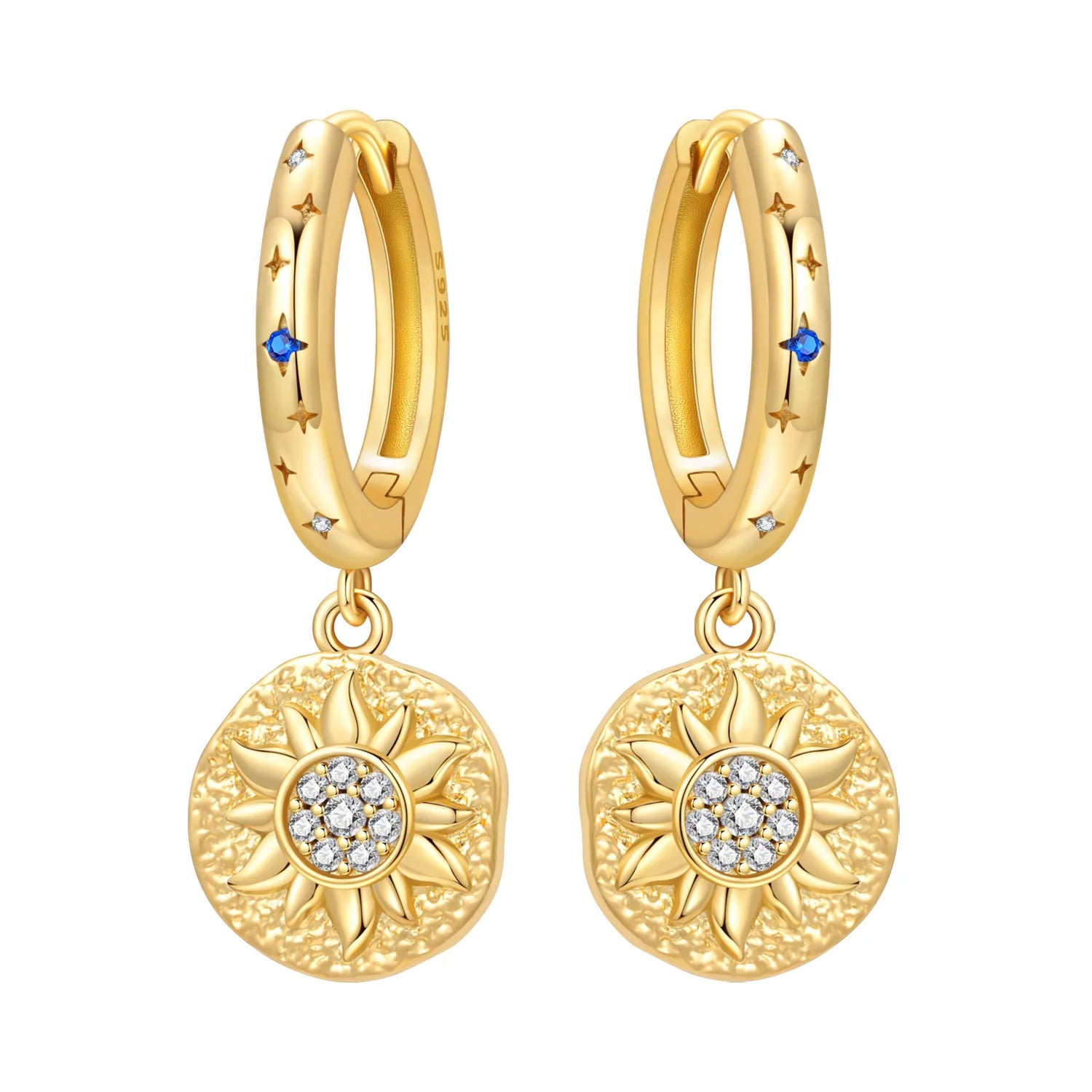 Astria Myth™ Star & Moon Hoops