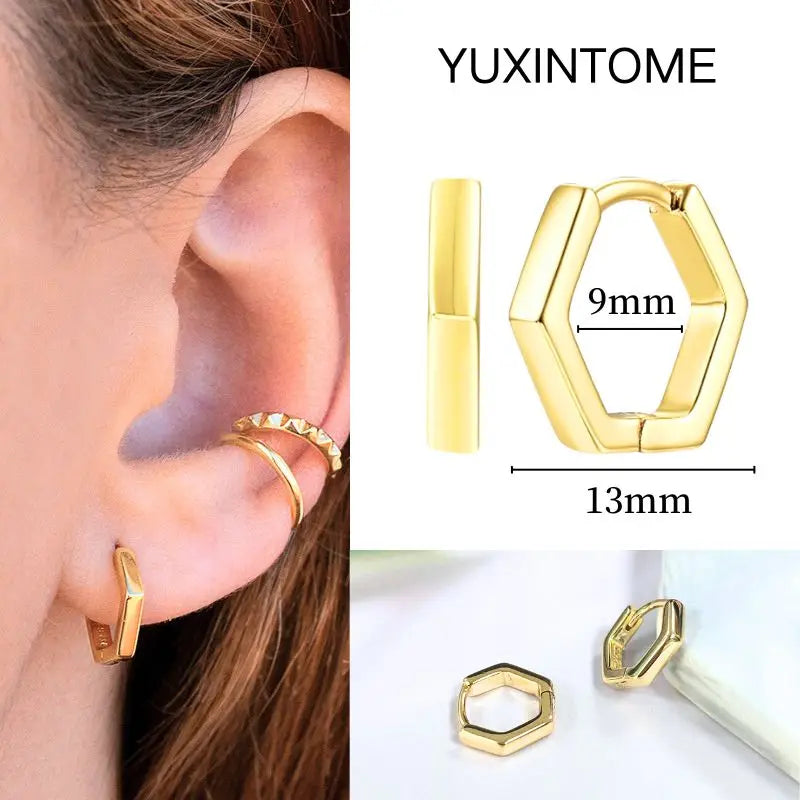 Aurélie Geo™ Vintage Hoops