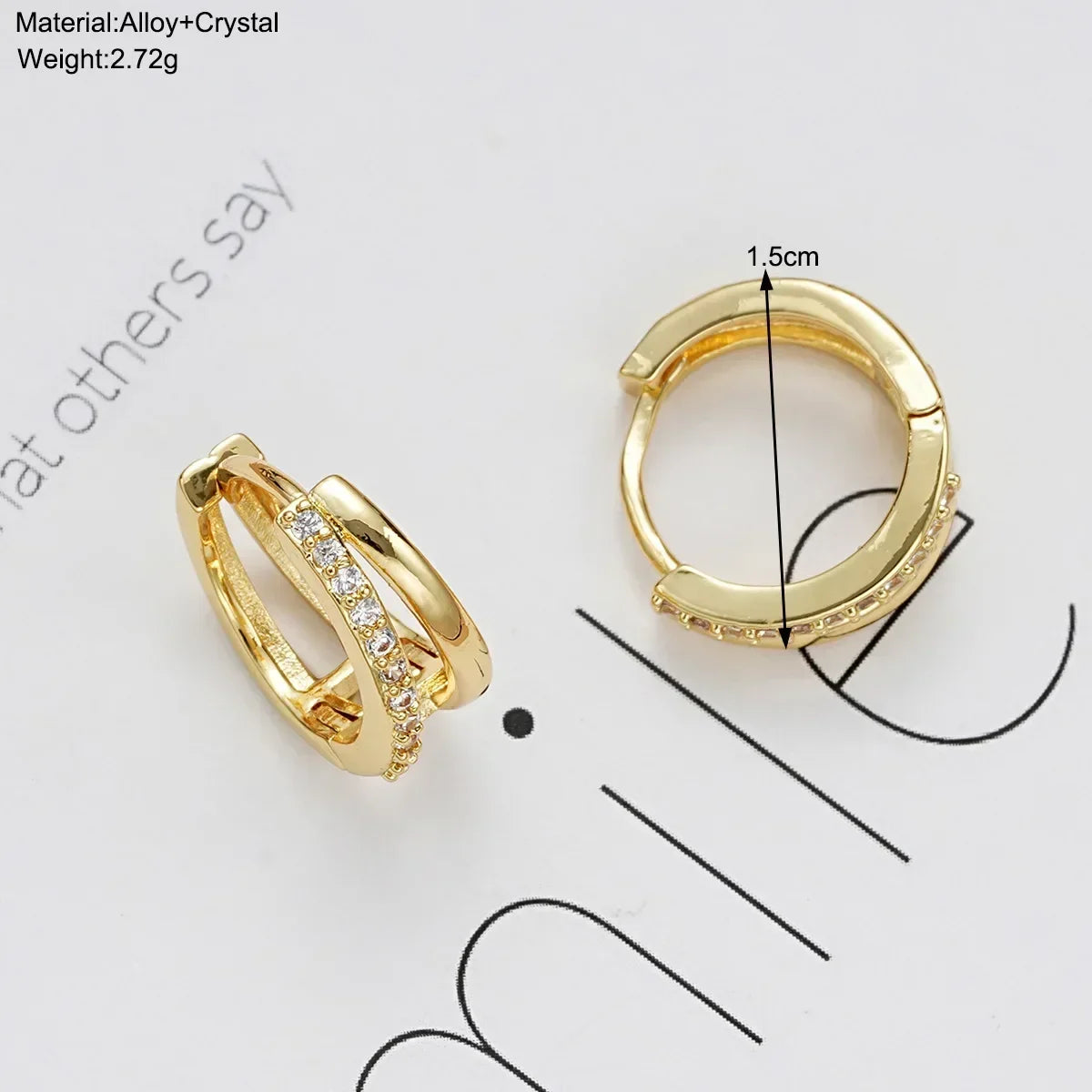 K-Éclat™ Double Halo Earrings