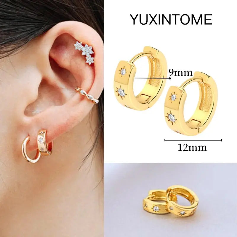 Aurélie Geo™ Vintage Hoops