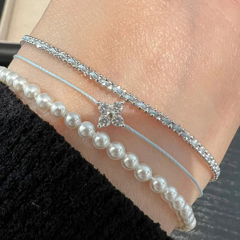 Celesté Blue Twine Bracelet