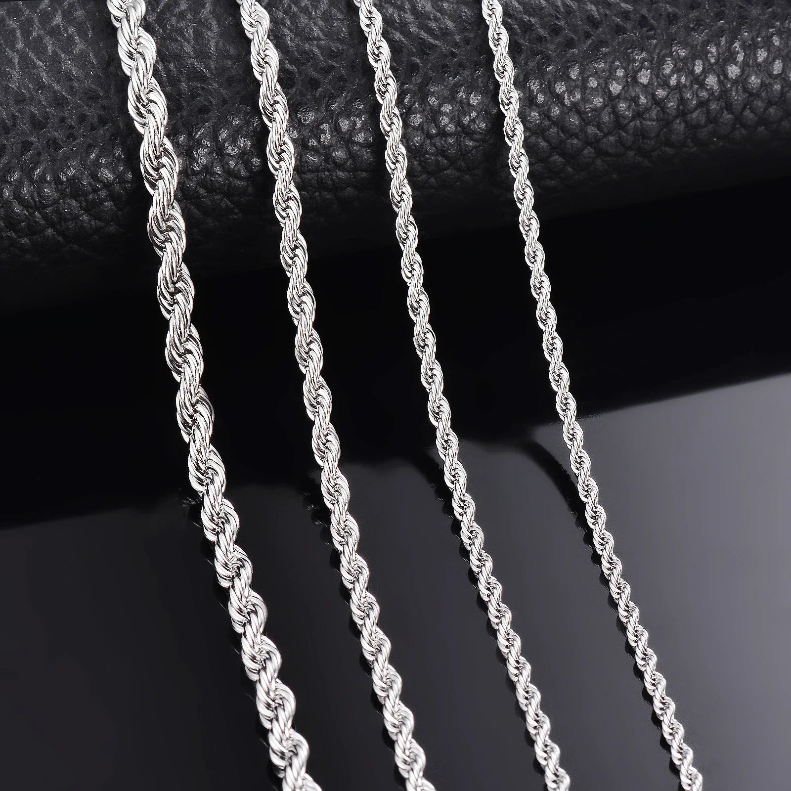 EternaTwist 925 Rope Chain