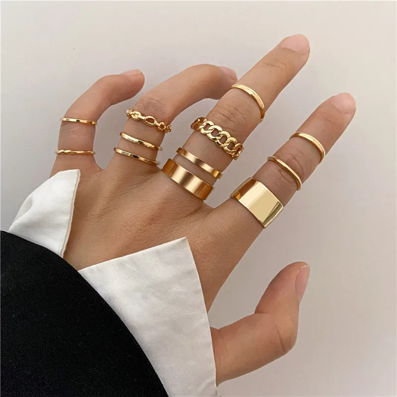 Celeste Charm Ring Collection
