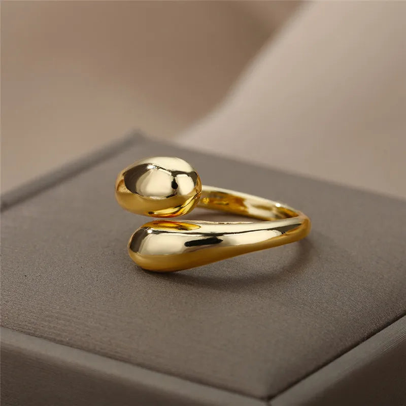 Luxe Form Chunky Ring Set