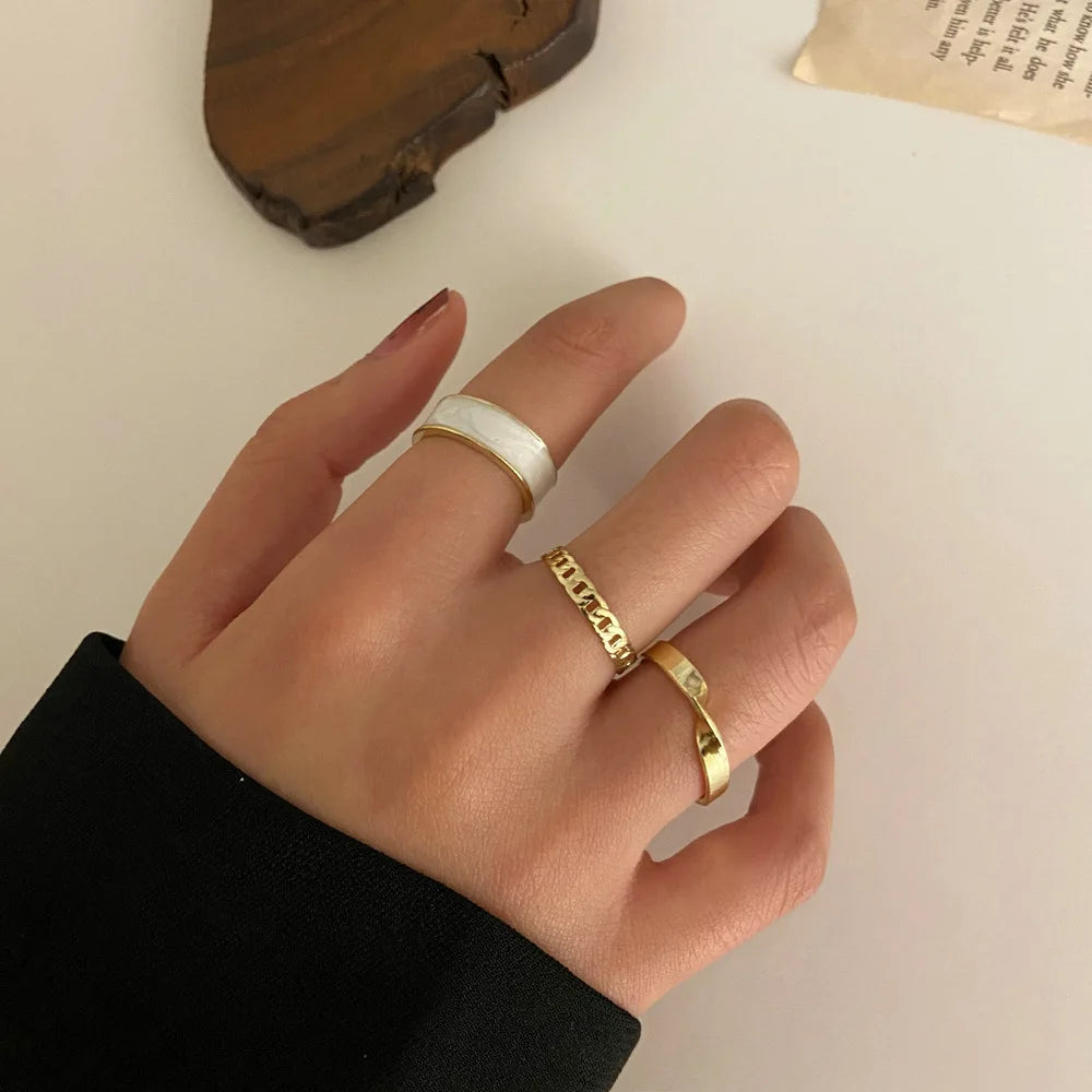 Celeste Charm Ring Collection