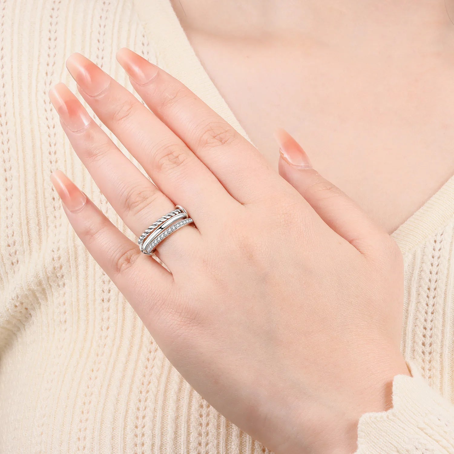 PureLine Triple Harmony Ring