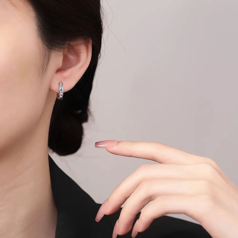 Celestia Zircon Sterling Earrings