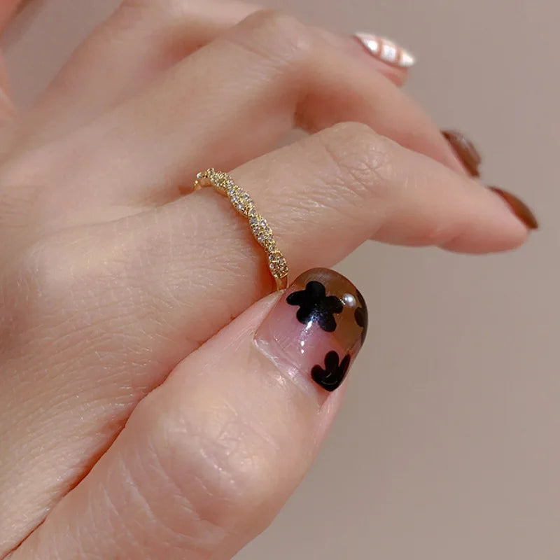 VENTFILLE Silve Love Heart Rings