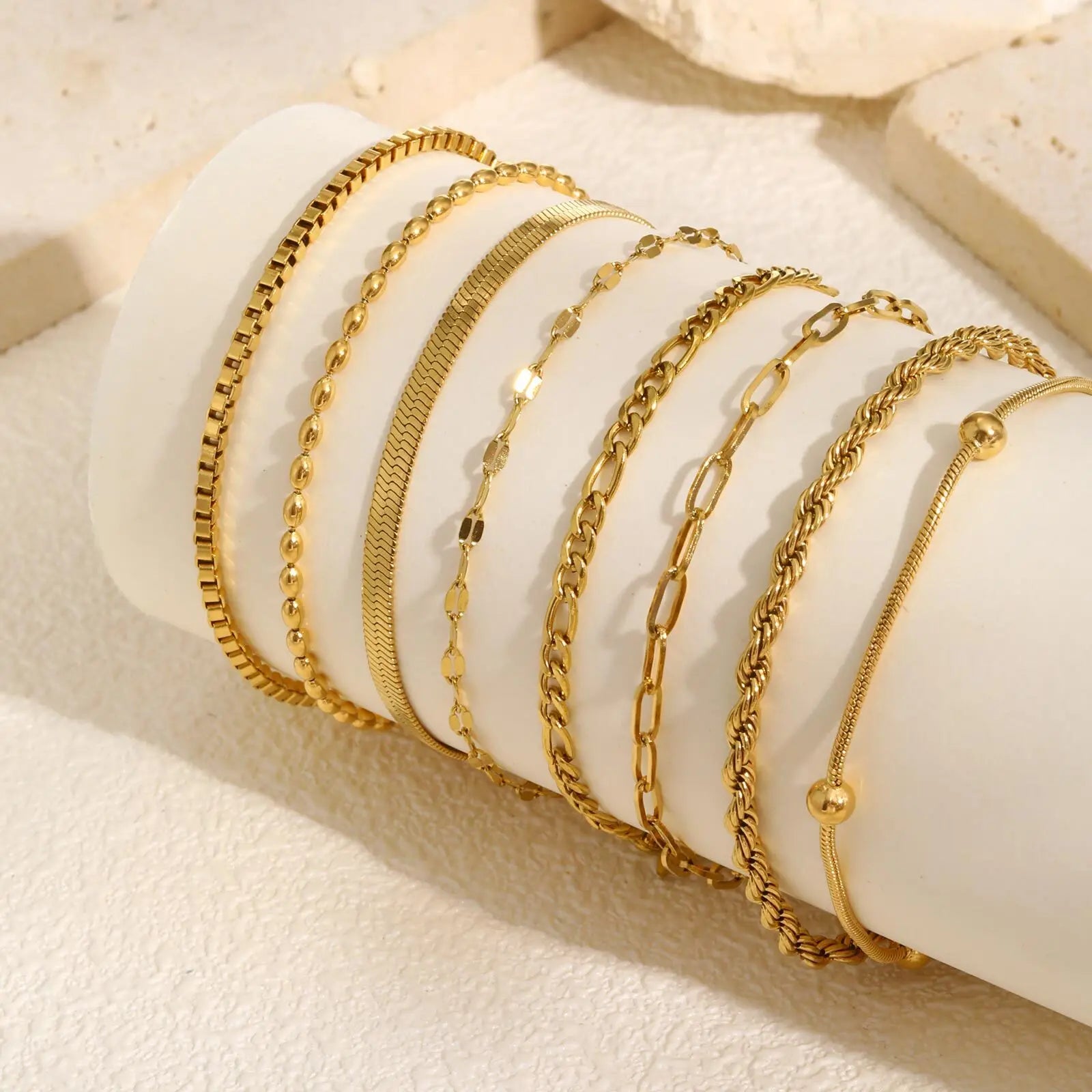 LumiHerring Gold Bracelet
