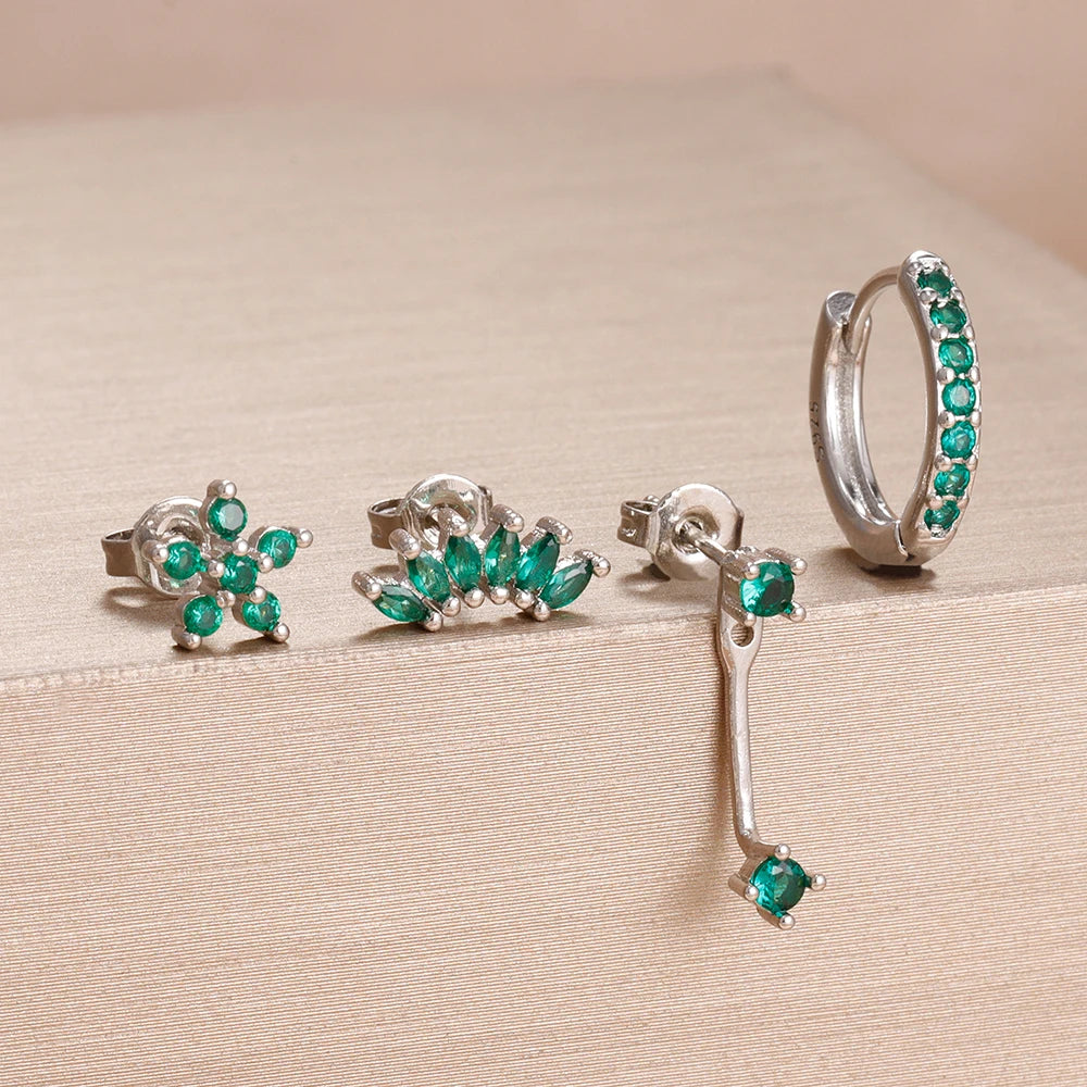 Fleuré Gold Huggies Set.