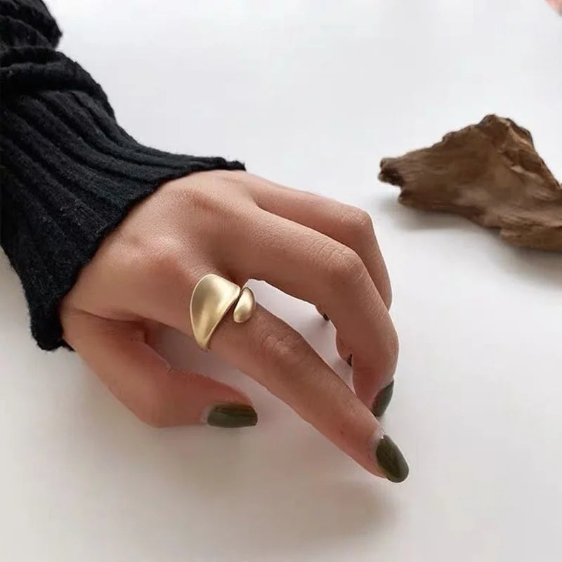 Luxe Form Chunky Ring Set
