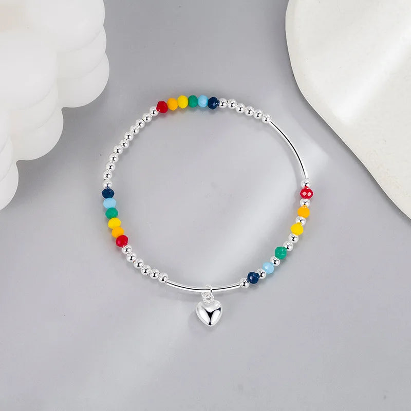 RainbowBear Sterling Charm Bracelet