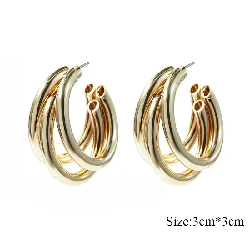 Iridessa Trendy Hoops