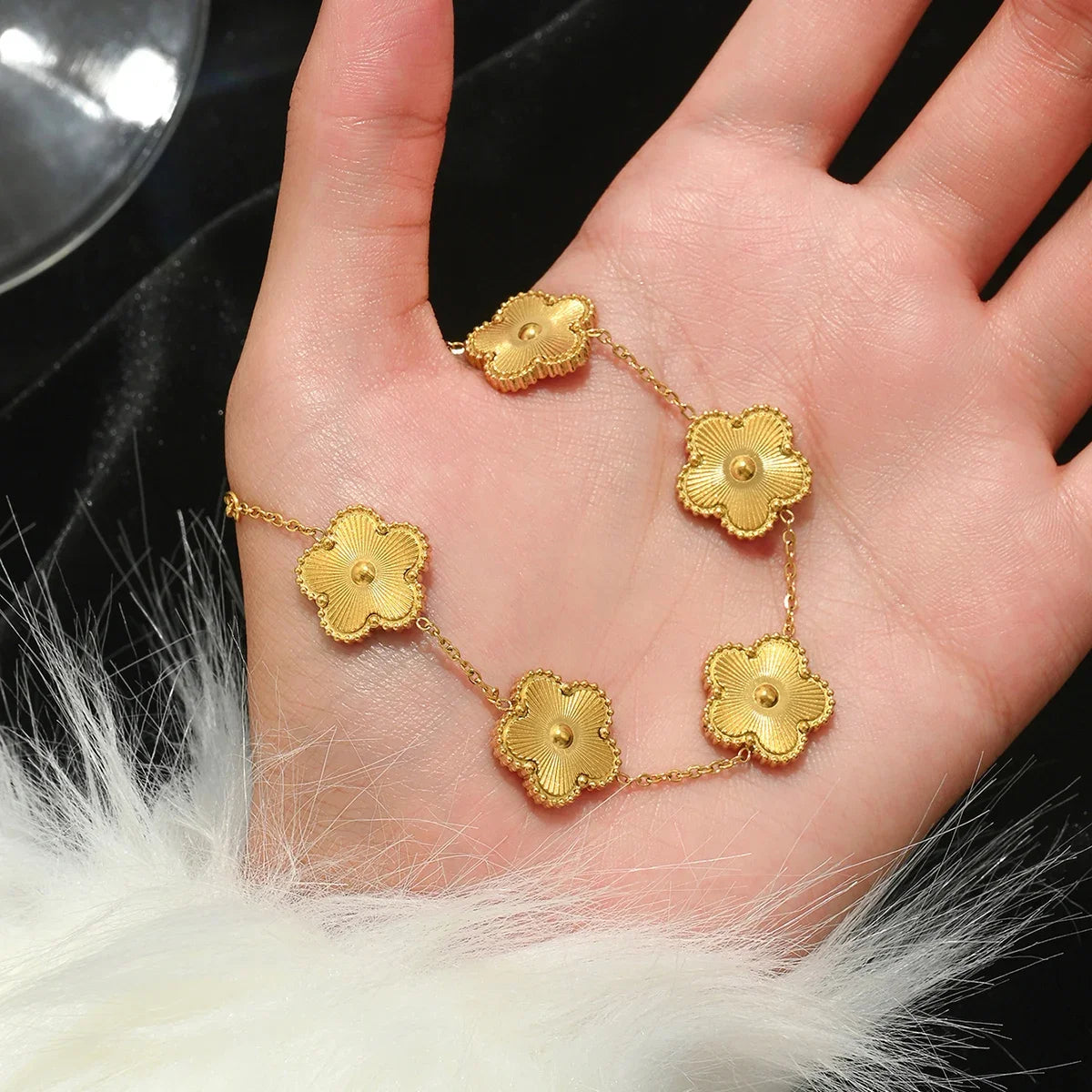 FortuneBloom Clover Bracelets