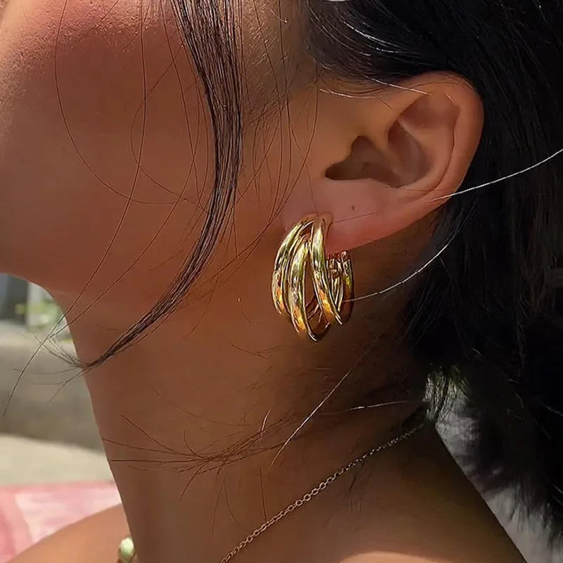 Iridessa Trendy Hoops