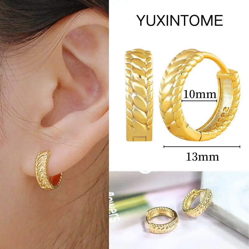 Aurélie Geo™ Vintage Hoops