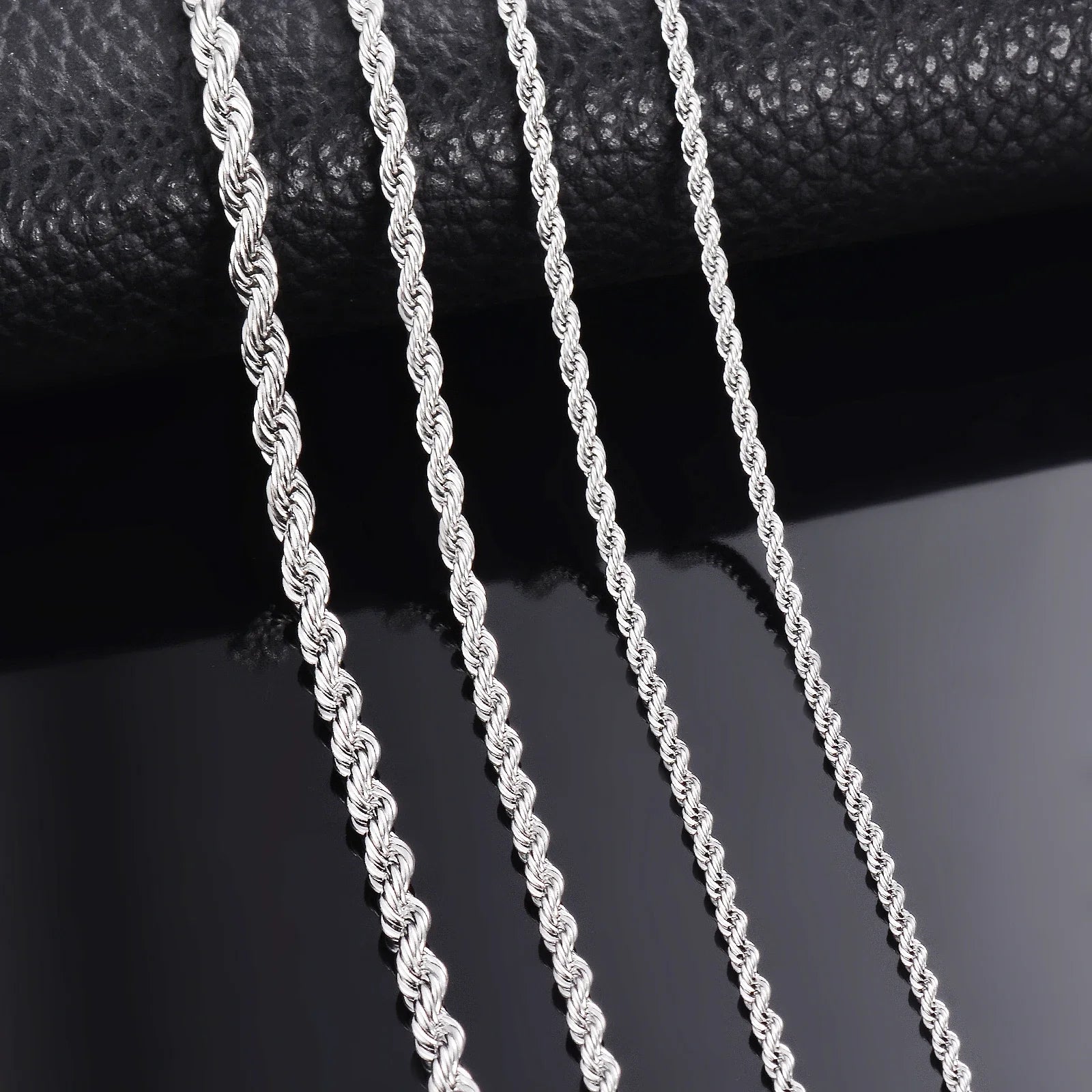 EternaTwist 925 Rope Chain