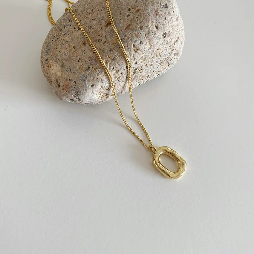 Élan Geometry Statement Necklace