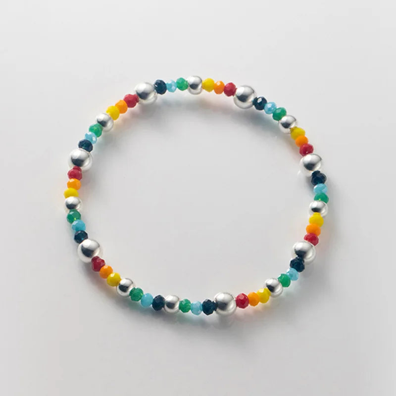 RainbowBear Sterling Charm Bracelet