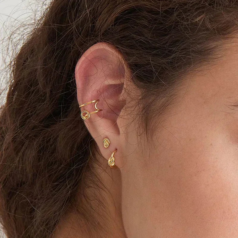 Aurélie Geo™ Vintage Hoops