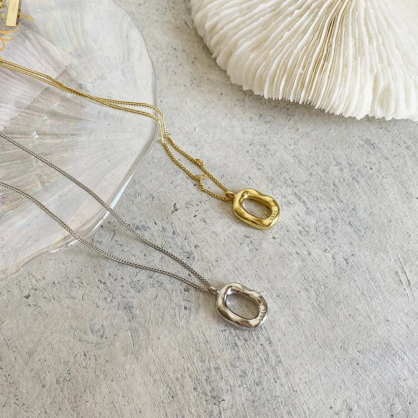 Élan Geometry Statement Necklace