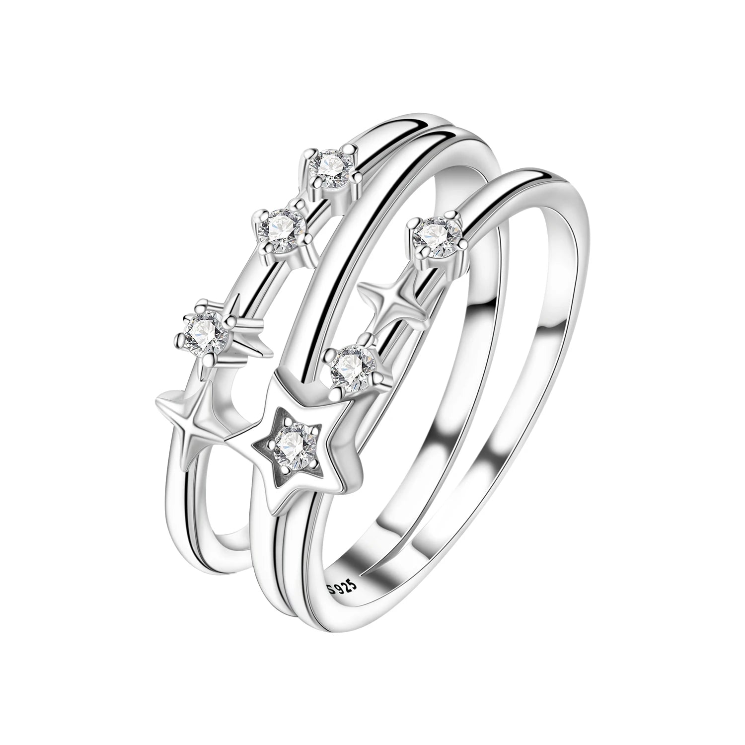 Orstarry Woven Elegance Ring