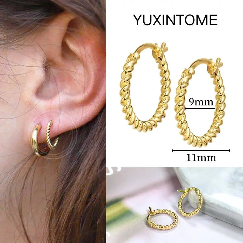 Aurélie Geo™ Vintage Hoops