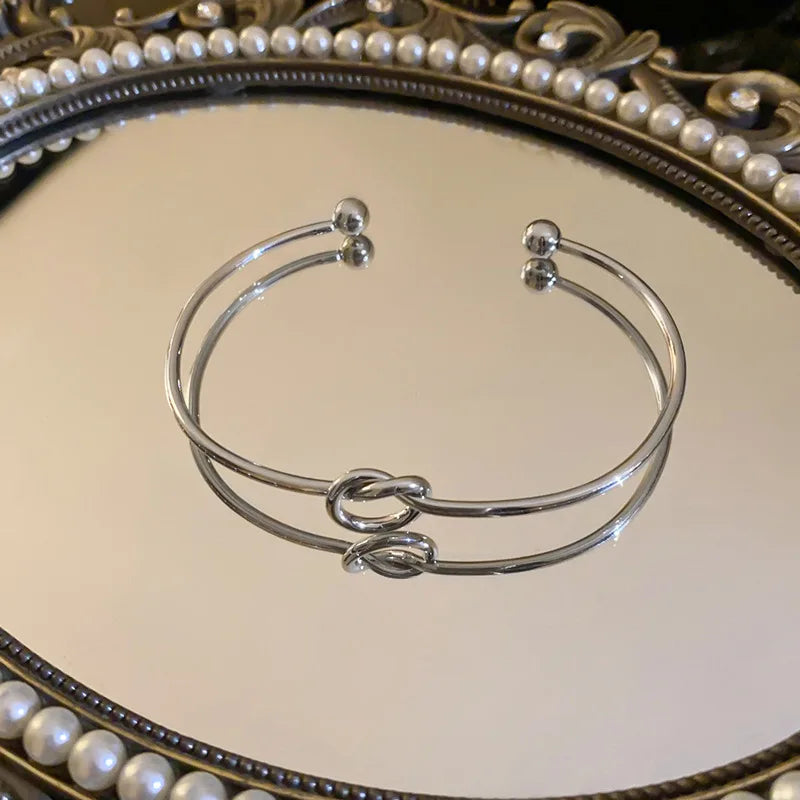 TwineEdge Vintage Steel Bracelet