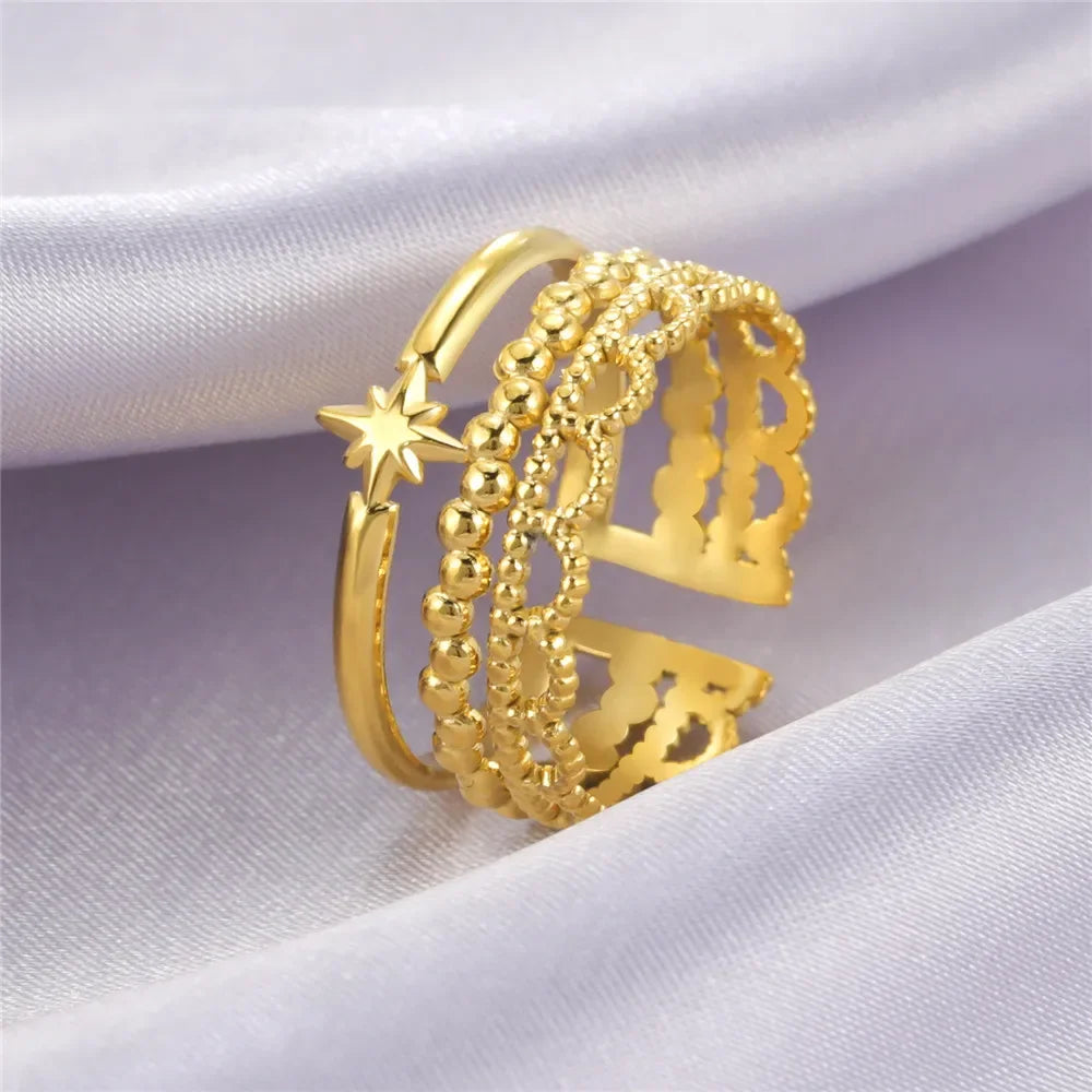 Golden Harvest™ Heart Ring