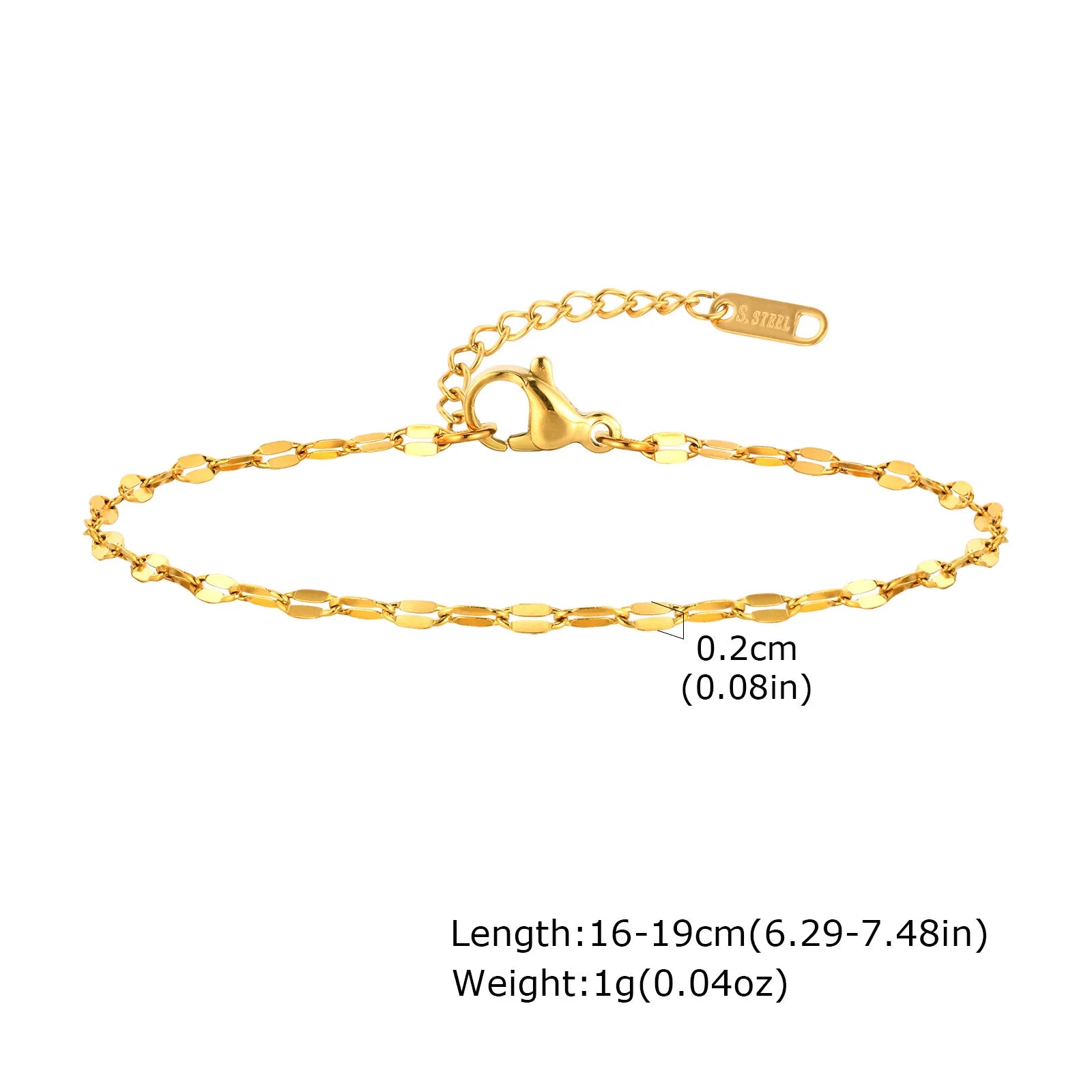 LumiHerring Gold Bracelet