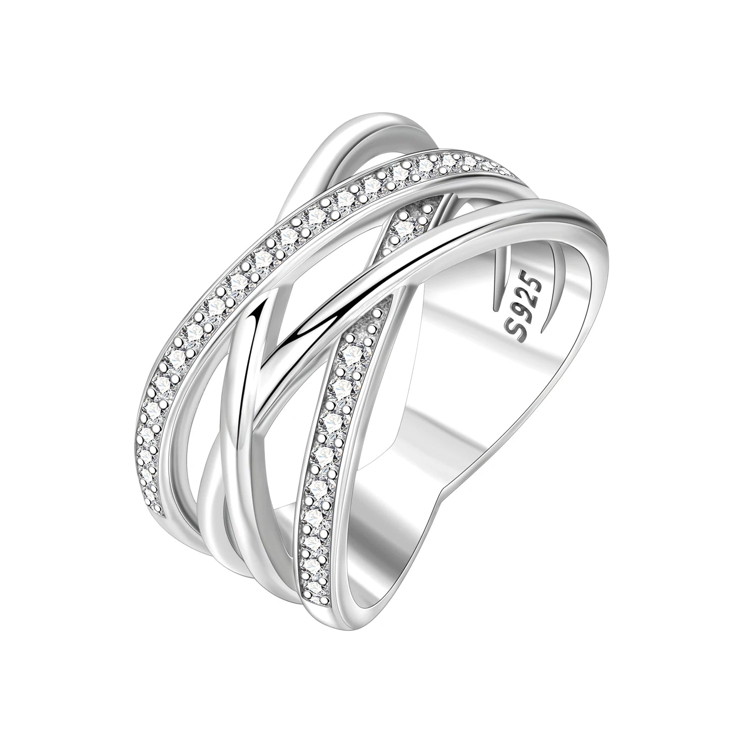 Orstarry Woven Elegance Ring