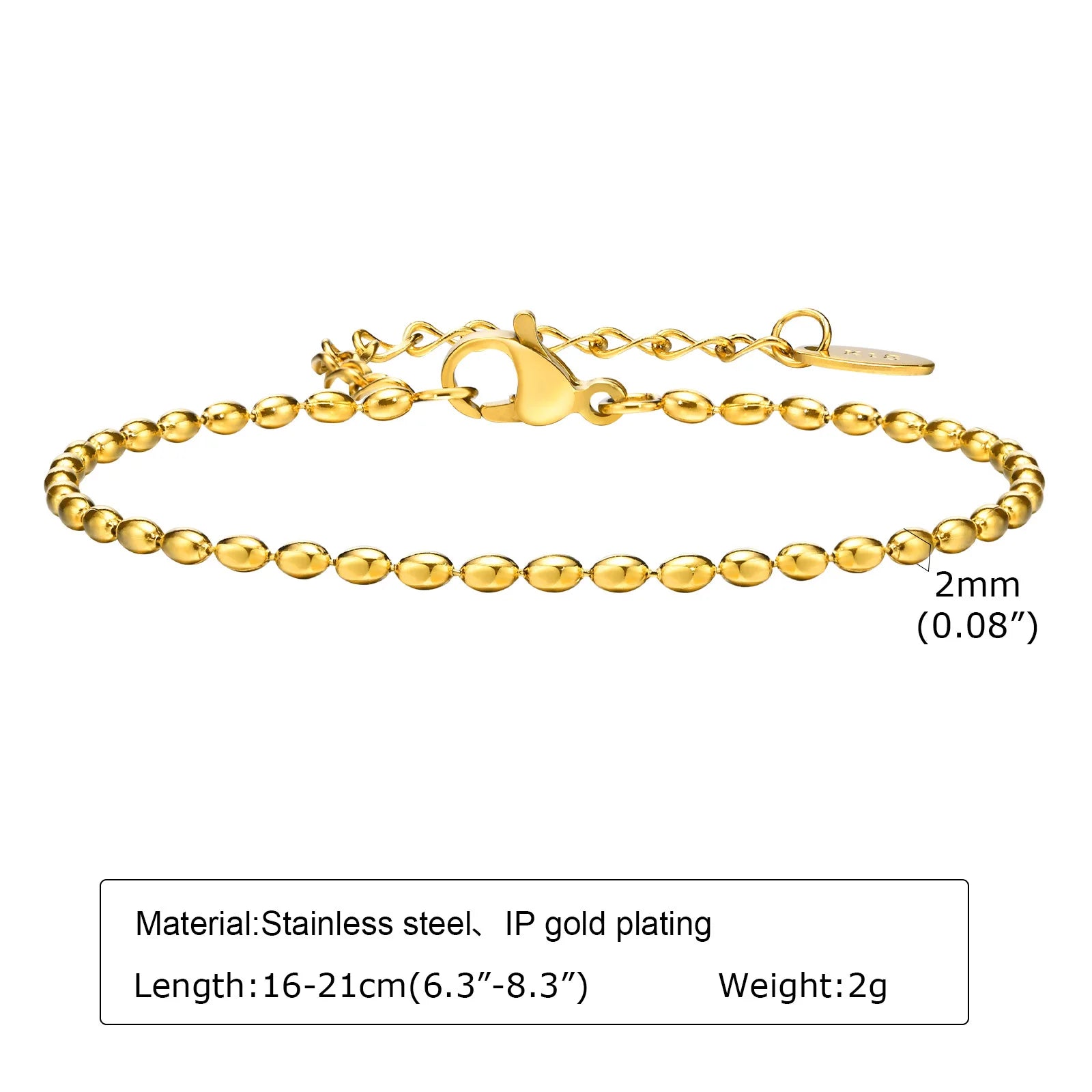 LumiHerring Gold Bracelet