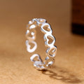 Amora 925 Sterling Silver Heart Ring