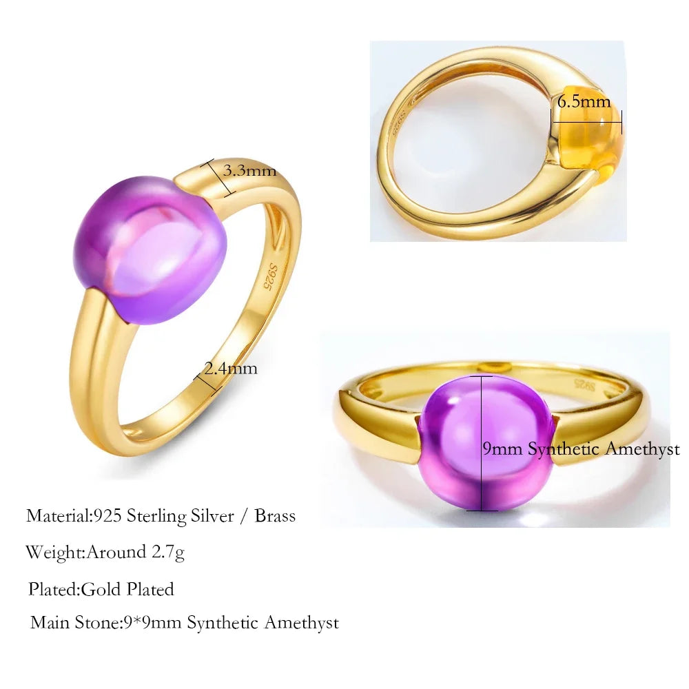 ALLNOEL Aurora Teardrop Ring