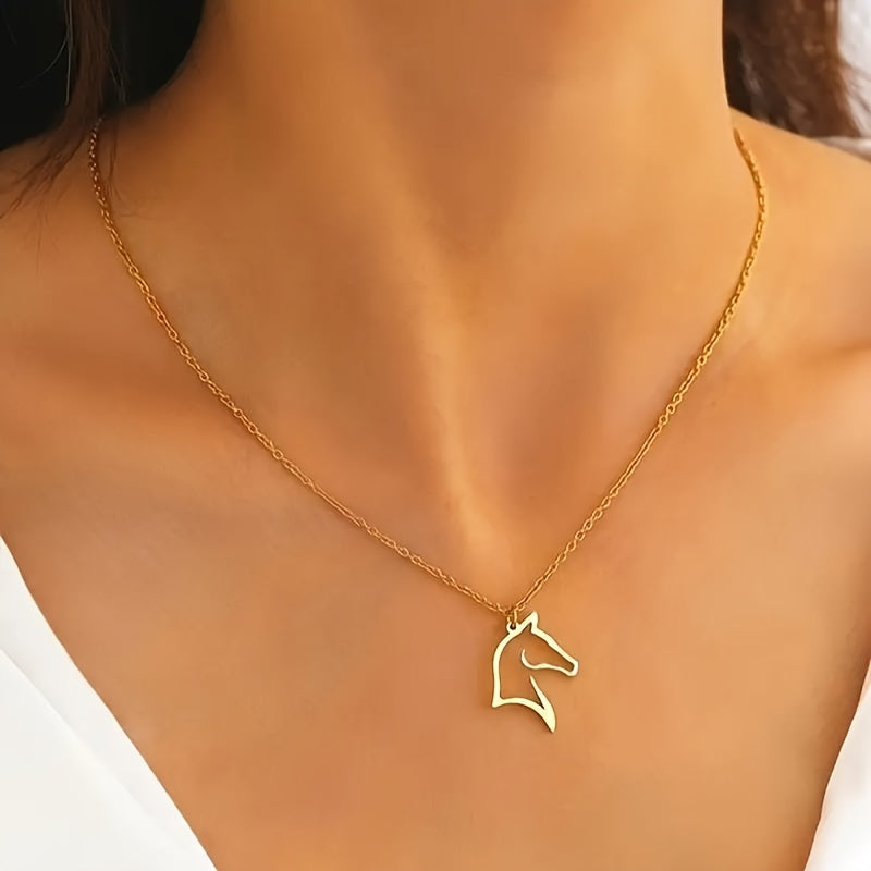Lucky Gallop Horse Pendant